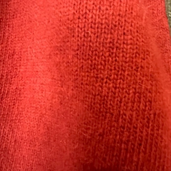 VTG Richard & Co Preppy Lambswool Angora Hooded Sweater Sz S Soft Luxe Lagom - Picture 4 of 7